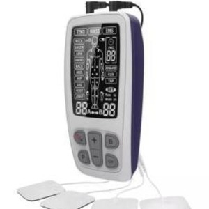 Mini Masajeador Multifuncional de Doble Salida, Dispositivo de Terapia de Masaje TENS EMS, Alivio del Dolor Corporal Completo, Portátil para Uso Doméstico - Product Image 2