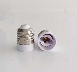 Adaptador de portalámparas de rosca B22 E27 a E14 E27, convertidor de 40 E27 a E27 de inserción, conector de longitud extendida, latón, 6A - Product Image 4
