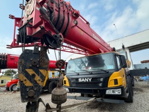Grue sur camion Sany 80 tonnes d'occasion, équipement de levage lourd à vendre - Product Image 4
