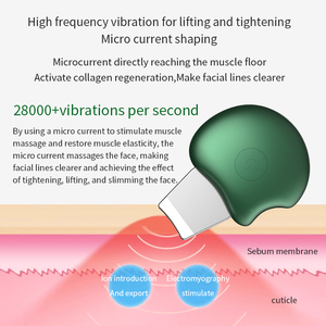 Machine à éplucher la peau du visage spatule à peau morte dissolvant de points noirs épurateur de peau du visage pour un nettoyage en profondeur - Product Image 3