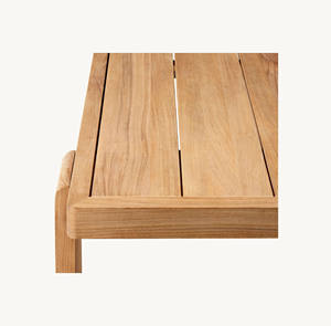 Hangkai OEM, современный дизайн, уличный обеденный стол из тикового дерева и стулья для мебели для патио отеля - Product Image 5