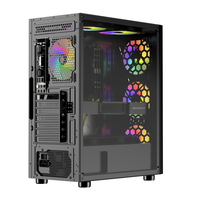KINPOWER Vente à Chaud Cool Pc Case Full Tower Unique RGB Front Panel Factory Gaming Computer Case