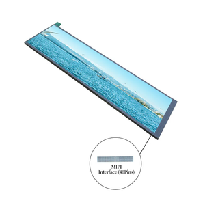 8.8 inch thanh hiển thị 480x1920 kéo dài thanh Màn hình LCD với bảng điều khiển HD-MI tùy chọn cho màn hình hiển thị kép ô tô - Product Image 4