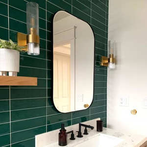 American Creative Glass Wall Lamp Bedroom Luxury Modern Minimalist Glass Art Living Room Decor Modern Hotel <b>Corridor</b> Wall <b>Lights</b> - Product Image 5