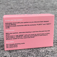 Cartes de jeu de table interactives pour couples, personnalisables avec impression de texte, 50 cartes, écologiques, pour les loisirs et le divertissement