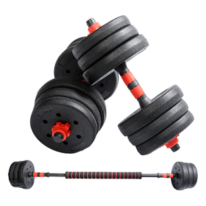 Spain In Stock Adjustable Non-slip 30kg <b>Cast</b> <b>Iron</b> <b>Dumbbell</b> Set With Multi-Function Bars Fast Ship For Home Use - Product Image 1