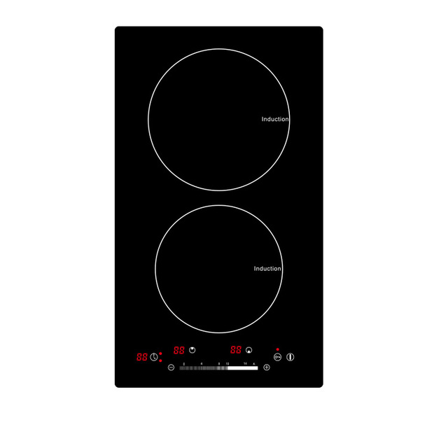 220-240V 3400W Plug in Electric Stove for Kitchen 2 Burner RV Outdoor Camping Cooker Double Dual Induction Cooktop