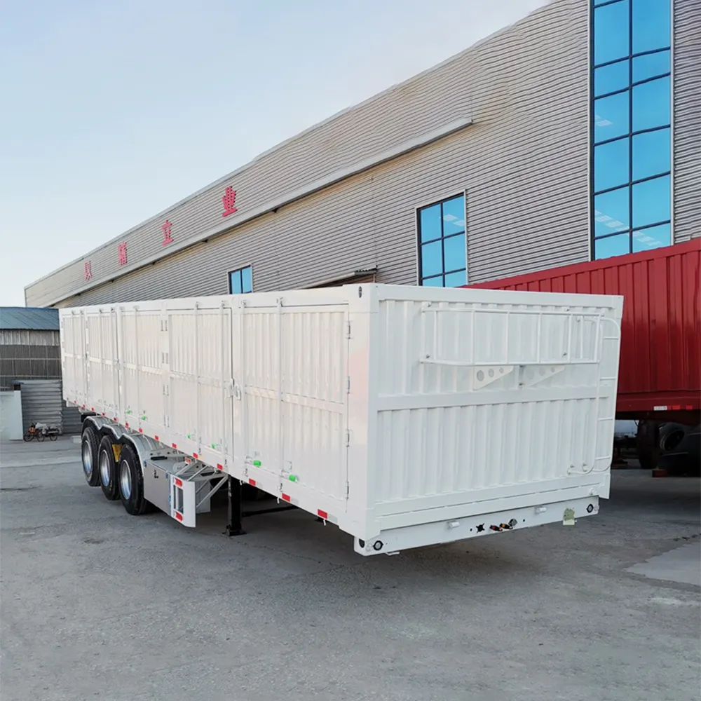 China Trailers Manufacturer Side Dump Semi Trailer With Good Price