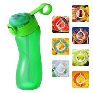 Vaso Deportivo de Plástico para Exteriores con Tapa y Pajita, Resistente a Golpes, Portátil, Apto para Agua Hirviendo, Unisex - Product Image 2