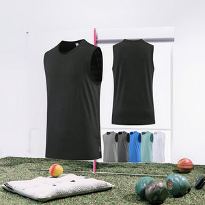 Chaleco Deportivo Transpirable de Secado Rápido y Ecológico para Hombre, Color Sólido, para Caminar, Fitness, Baloncesto - Product Image 3