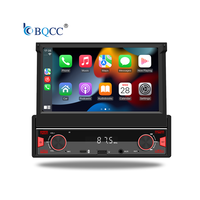 BQCC 1DIN 7 Zoll Auto-Stereoanlage RDS FM Radio Verstärker Carplay Android Multimedia-Player Sprachassistent Fernbedienung MP5-Player