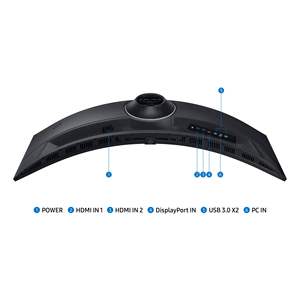 <span class=keywords><strong>Monitor</strong></span> de Juegos Curvo SAMSUN-G <span class=keywords><strong>Odyssey</strong></span> G9 Series DQHD de 49 Pulgadas, 1000R, 240 Hz, Soporte Ajustable en Altura, Pantalla Ultraancha - Product Image 5