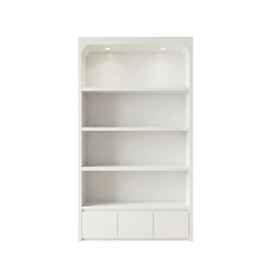 Vetrine di Lusso in Legno Ecologico e Durevole per Esposizione Cosmetici, Arredamento Premium per Saloni di Bellezza e Profumerie - Product Image 1