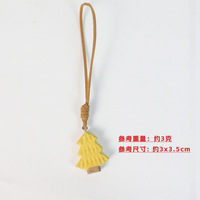 Pendentif sculpté en bois massif, motif étoile et lune, pour voiture, cadeau créatif fait main, personnalisable, pour le marché international