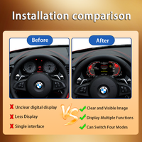 Tableau de bord numérique LCD complet de 11 pouces |   Système d'exploitation Linux |   Plug-and-Play | Adapté à la BMW Z4 E89 (2009-2016) | Écran haute clarté