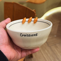 Ensemble de vaisselle en céramique personnalisé, style nordique de luxe moderne, blanc, pour la maison et les enfants, comprenant un bol à riz et à soupe et un plat de service, design Dubai mignon.