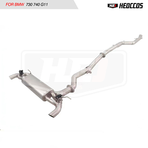 Échappement Catback à Valve Électronique pour BMW 730/740 G11/G12 2.0T/3.0T <span class=keywords><strong>2016</strong></span>+ – Amélioration Sonore Performance Boom - Product Image 5
