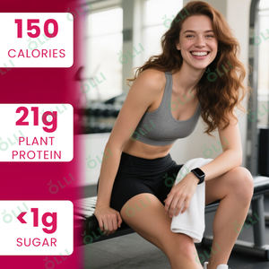 אבקת חלבון טבעונית אורגנית של OLLI, 50% אפונה בטעם וניל, מותג פרטי, סיטונאי, בכמויות גדולות - Product Image 3