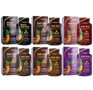 สีย้อมผมสีดำแบบทันทีในซองเดี่ยว - Product Image 1