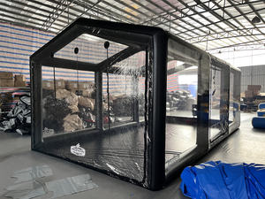 La bulle de voiture Garage gonflable extérieur Abri portable pour véhicule Support aérien Bâche de voiture Bâtiments et abris gonflables - Product Image 6