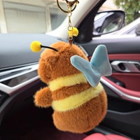 Capybara peluche jouet Keytag Capybara peluche porte-clés animaux poupées pour griffe Machine poupées mignon porte-clés