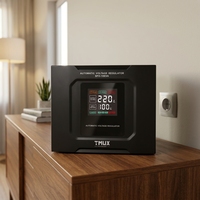 Régulateur de tension servo monophasé en cuivre de précision SVC 1kVA-10kVA pour appareils domestiques et de bureau