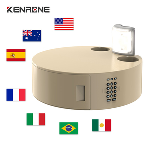 Beach Lock Box Energía solar Sin llaves y fácil instalación Sombrilla <span class=keywords><strong>de</strong></span> playa Caja <span class=keywords><strong>de</strong></span> seguridad para hoteles y resorts <span class=keywords><strong>Camping</strong></span> - Product Image 1