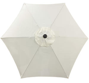 <span class=keywords><strong>Sombrilla</strong></span> de Patio para Exteriores, de Aleación de Aluminio, Blanca, para <span class=keywords><strong>Terraza</strong></span>, Jardín, Cafetería, Impermeable, Comercial - Product Image 4