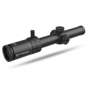Mira Telescópica TYPHON LPVO 1-6x24 SFP, Óptica Táctica de Caza Resistente al Agua, Lentes con Recubrimiento Múltiple, Tubo de 30 mm, Aleación de Aluminio - Product Image 5