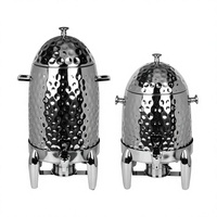 Distributeur de chocolat chaud martelé or et cuivre 12L 19L, machine à boissons en acier inoxydable avec chauffage pour café, lait, thé