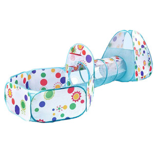 Tente de jeu pour bébé pliable 3 en 1 avec <span class=keywords><strong>piscine</strong></span> à balles <span class=keywords><strong>et</strong></span> <span class=keywords><strong>tunnel</strong></span>, tournesol - Product Image 5