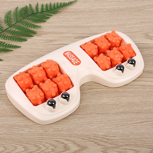 เครื่องนวดเท้าสำหรับเท้า, การบำบัดเท้า, การดูแลสุขภาพ, ใช้ในบ้าน, จุดกดจุดขา, ลูกกลิ้งแม่เหล็กสี่แถว, ลูกบอลนวดฝ่าเท้า - Product Image 3