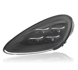 AURON Quad-Beam <b>LED</b> Chip <b>Headlights</b> 12V 6000K 36W 6000 Lumens New for Cayenne 2011-2017 958.1 Retrofit - Product Image 2