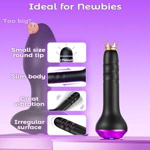 Jouets anaux vibrants, masseur de prostate, 10 vibromasseurs anaux, jouets sexuels pour débutants, dildo et vibrateur G-spot, jouets pour adultes - Product Image 6