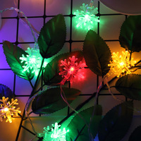 Schneeflocken-Eiszapfen-Lichter Wasserdichte Weihnachtsbeleuchtung für Außen & Innen Haus Garten Festival Neujahrs-Dekoration