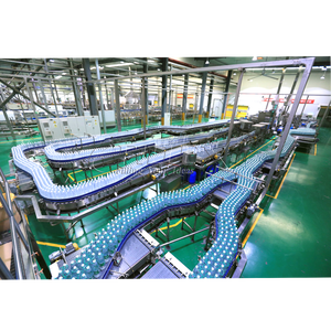 Içecek endüstrisi için tam otomatik taşıma sistemi ayarlanabilir hız konveyör bant <span class=keywords><strong>PET</strong></span> şişeler - Product Image 5