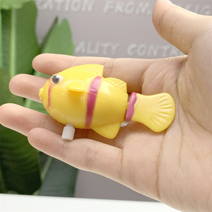 Bé tắm bơi nhựa xoay đồng hồ dễ thương động vật Hà Mã cá sấu ếch rùa gió lên Đồ chơi cá - Product Image 5