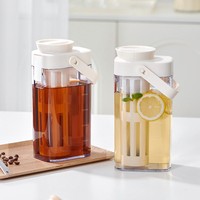 Koude Koffiezetapparaat, Koude Koffiezetapparaat, IJs Koffiezetapparaat en Thee Brewer, IJs Thee Kan, Fruit Thee Maker, Beker