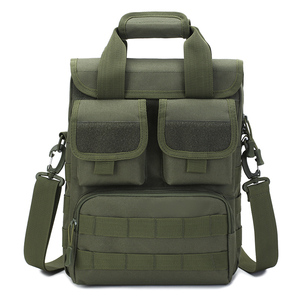 Bolso de hombro de camuflaje ruso para ocio al aire libre, bolso de ordenador negro cruzado, bandolera táctica multifunción con eslinga - Product Image 2