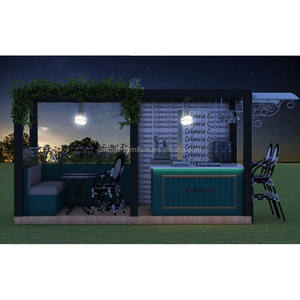 Armario <span class=keywords><strong>de</strong></span> cocina funcional para exteriores, mueble para tienda <span class=keywords><strong>de</strong></span> comida, barbacoa, calle, Waffle, exterior, con sillas, quiosco <span class=keywords><strong>de</strong></span> crepé - Product Image 4