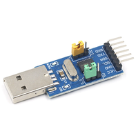 Módulo CH341T 2 en 1, USB a I2C IIC UART, USB a TTL, Descargador de Puerto Serie MCU