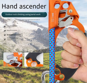 Équipement de protection antichute pour l'<span class=keywords><strong>escalade</strong></span> : Ascenseur, Descendeur, Mousqueton rotatif - Product Image 4