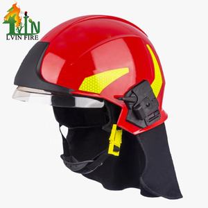 CAPACETE DE BOMBEIRO VULCAN NEO Type B EN443 Type F1 Casque de pompier avec lampe frontale intégrée - Product Image 5