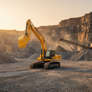Excavatrice sur chenilles de 37 tonnes SE370LC avec PLC et moteur pour des projets miniers à grande échelle et haute efficacité - Product Image 1