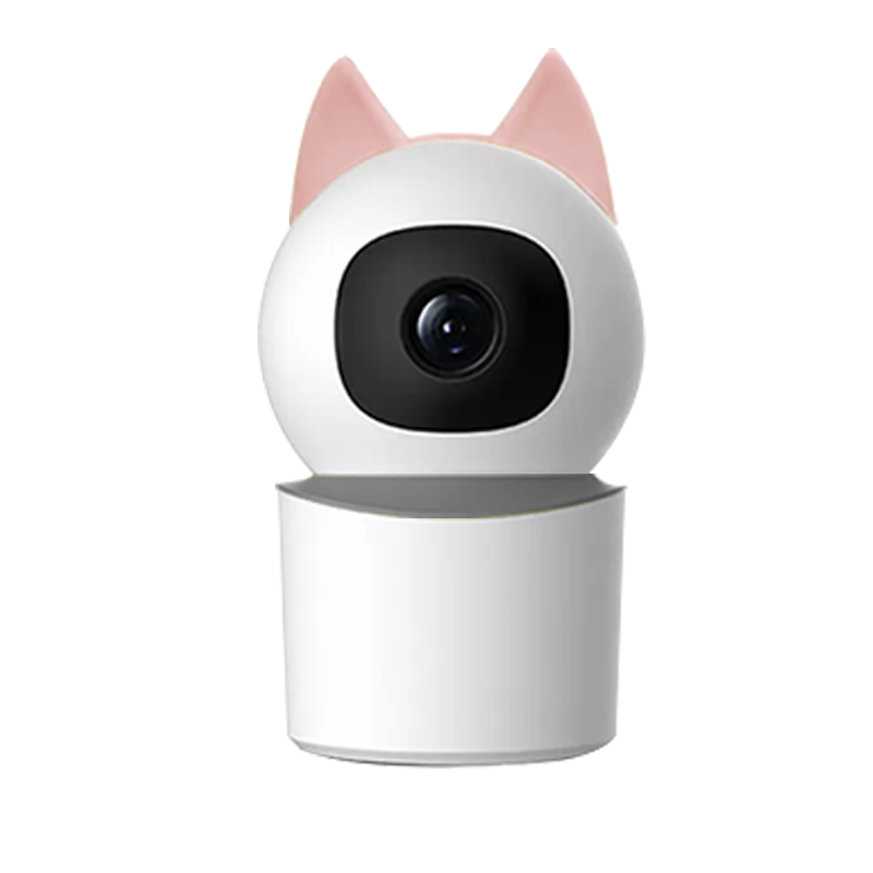 JideTech 3MP мини-камера со встроенным 4 мм объективом, поддержка ночного видения, комнатная Wi-Fi камера