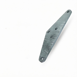 Placa de Conexión Triangular Tipo L, Acero al Carbono Galvanizado en Caliente, Accesorio de Conexión para Línea de 10kV, Conexión de Doble Hilo - Product Image 3