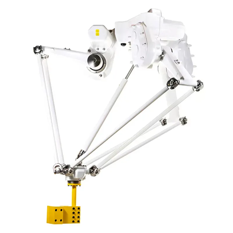 Mesin Penumpuk Kaca Plastik Solusi Paletizer Karung Putar Kecil Robot Palletizer Otomatis untuk Dijual Kantong Beras