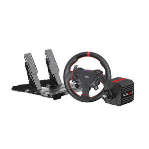 Volante de Carreras PXN VD4+WAS+PDHM con Pedales Dobles y Empuñadura Z8 para PC/XB, Serie <span class=keywords><strong>OxOne</strong></span> P, S4, S5, Mecanismo de Accionamiento Directo - Product Image 1