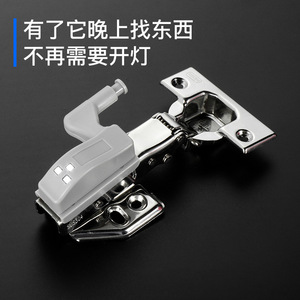 Lumière LED à charnière en acier inoxydable 304, capteur de porte d'armoire intelligent avec fonction marche/arrêt automatique pour armoire à chaussures - Product Image 5
