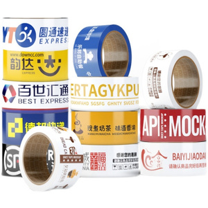 Băng dính với logo mạnh mẽ dính tùy chỉnh in ấn Băng biểu tượng tùy chỉnh in <span class=keywords><strong>OPP</strong></span> tự dính băng - Product Image 5